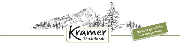 Header-Banner der Website vom Kramer Baiernrain - Bayerische Spezialitäten vom Metzgermeister